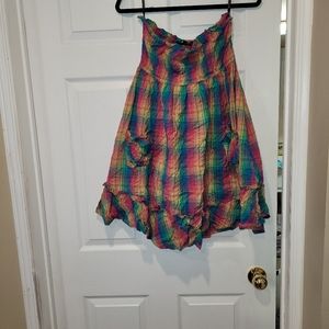 Vintage Strapless Dress